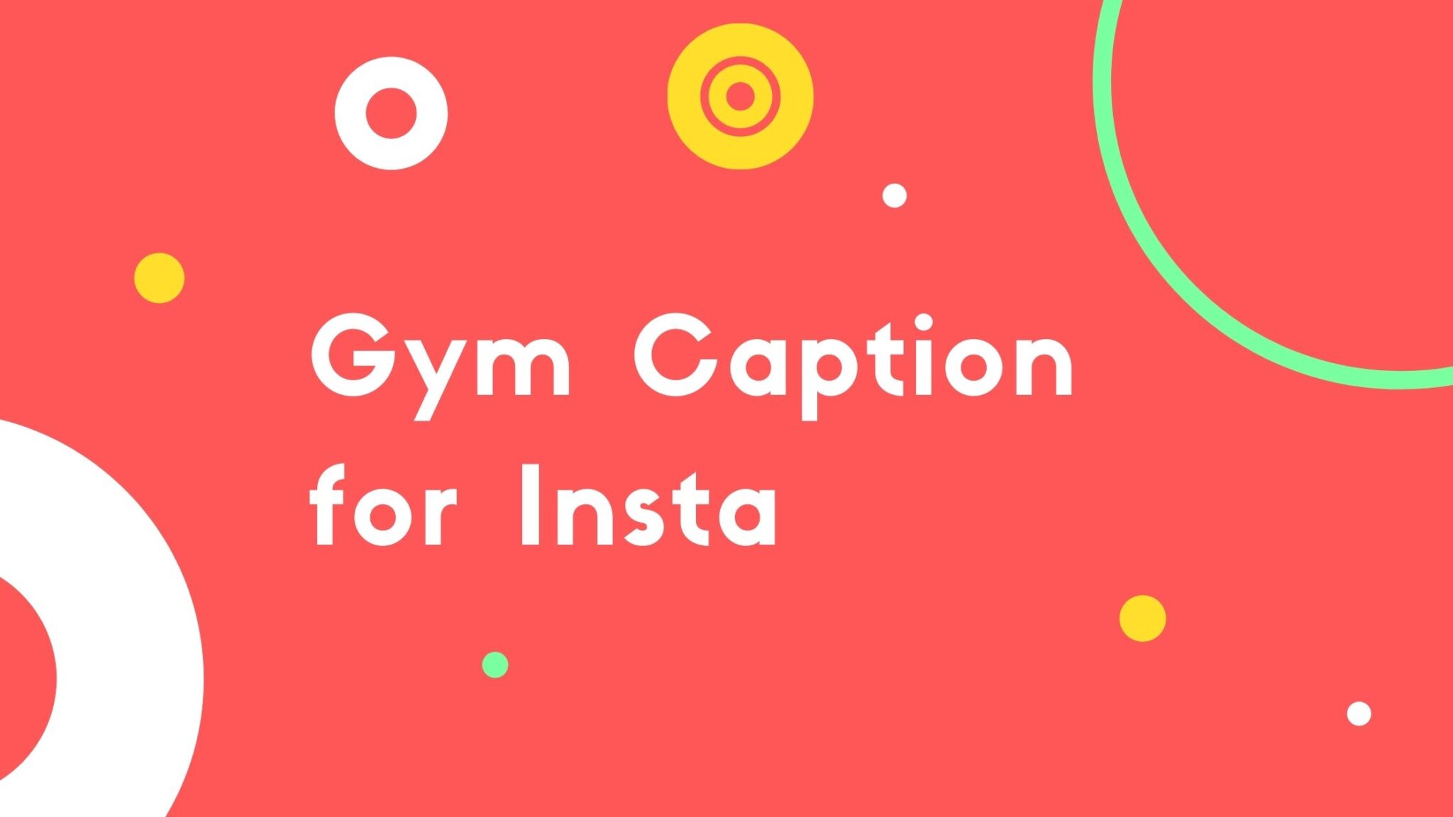gym captions for instagram