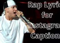 Rap Lyrics for Instagram Captions