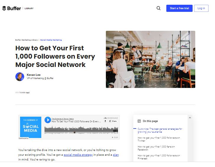 How to Get Your First 1,000 Followers on Every Major Social Network
