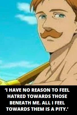 Escanor quotes and captions