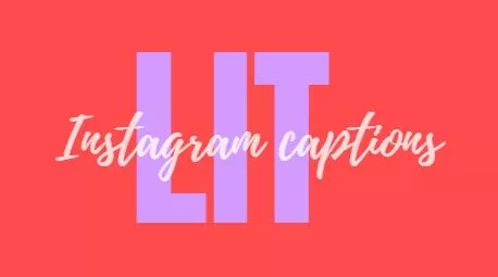 Want to add some lit captions to your post? If yes then this post is just for you cause in this post we have covered the most savage and lit Instagram captions for your photos and selfies. People love to click selfies and always upload their best ones on the internet. lit captions for instagram