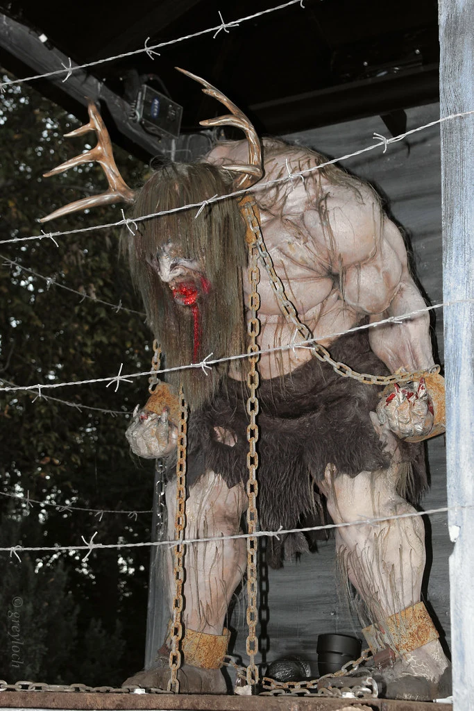 Wendigo in cage