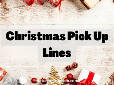 Christmas Pick Up Lines