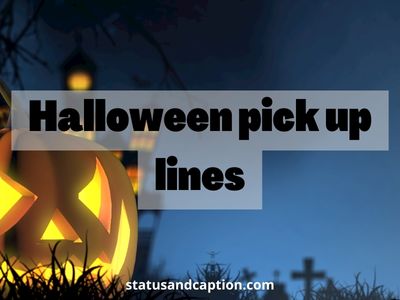 Halloween pick up lines