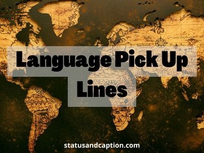 Language Pick Up Lines