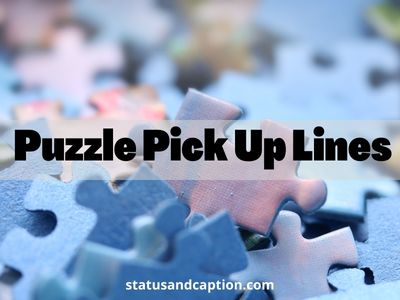 Puzzle Pick Up Lines