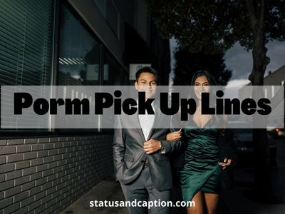 Porm Pick Up Lines